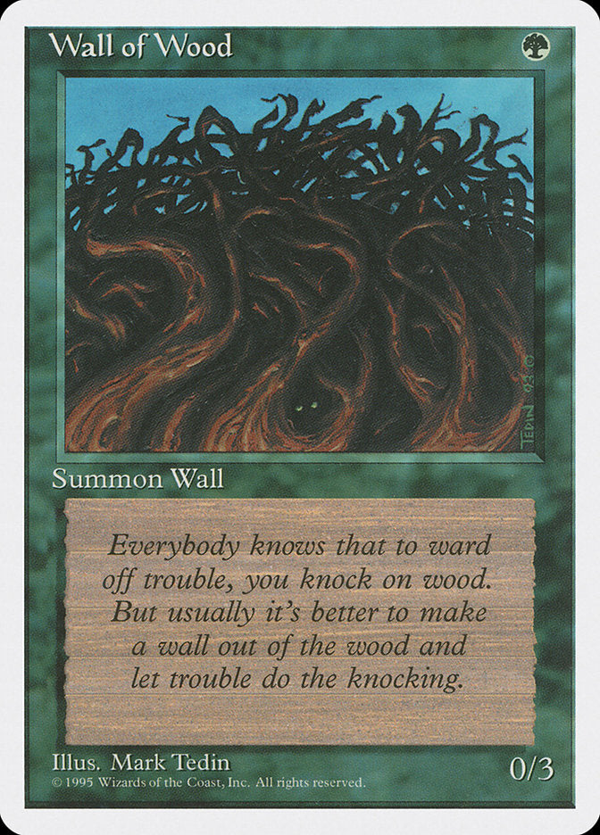 Muro de madera [Cuarta edición]