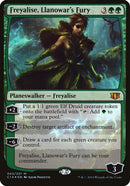 Freyalise, la Furia de Llanowar (Sobredimensionada) [Commander 2014 Sobredimensionadas]