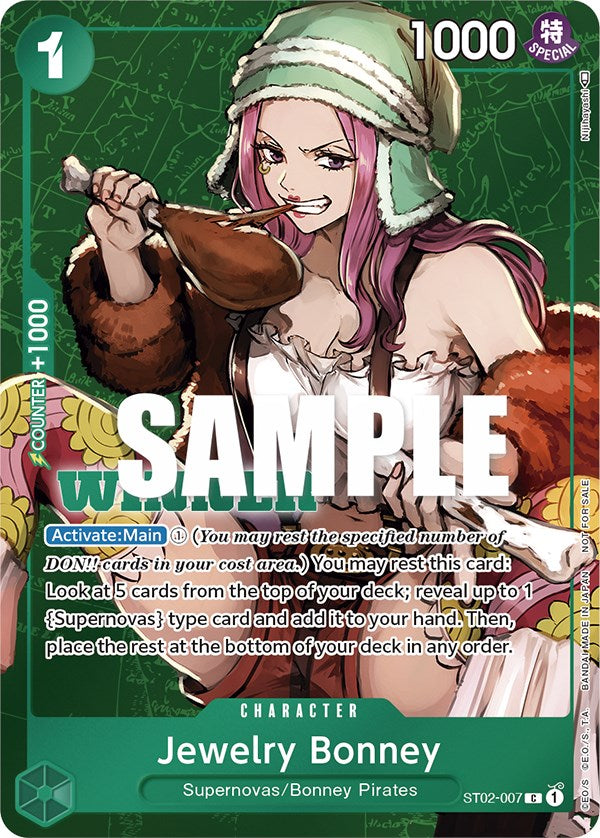 Jewelry Bonney (Paquete de Torneo Vol. 3) [Ganador] [Cartas Promocionales de One Piece]