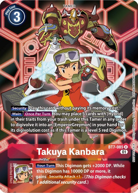 Takuya Kanbara [BT7-085] (Arte Alternativo de D-Scanner) [Promos de Next Adventure]