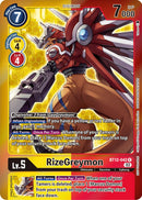 RizeGreymon [BT12-042] (Fiesta Tamer -Especial-) [Promos de Across Time]