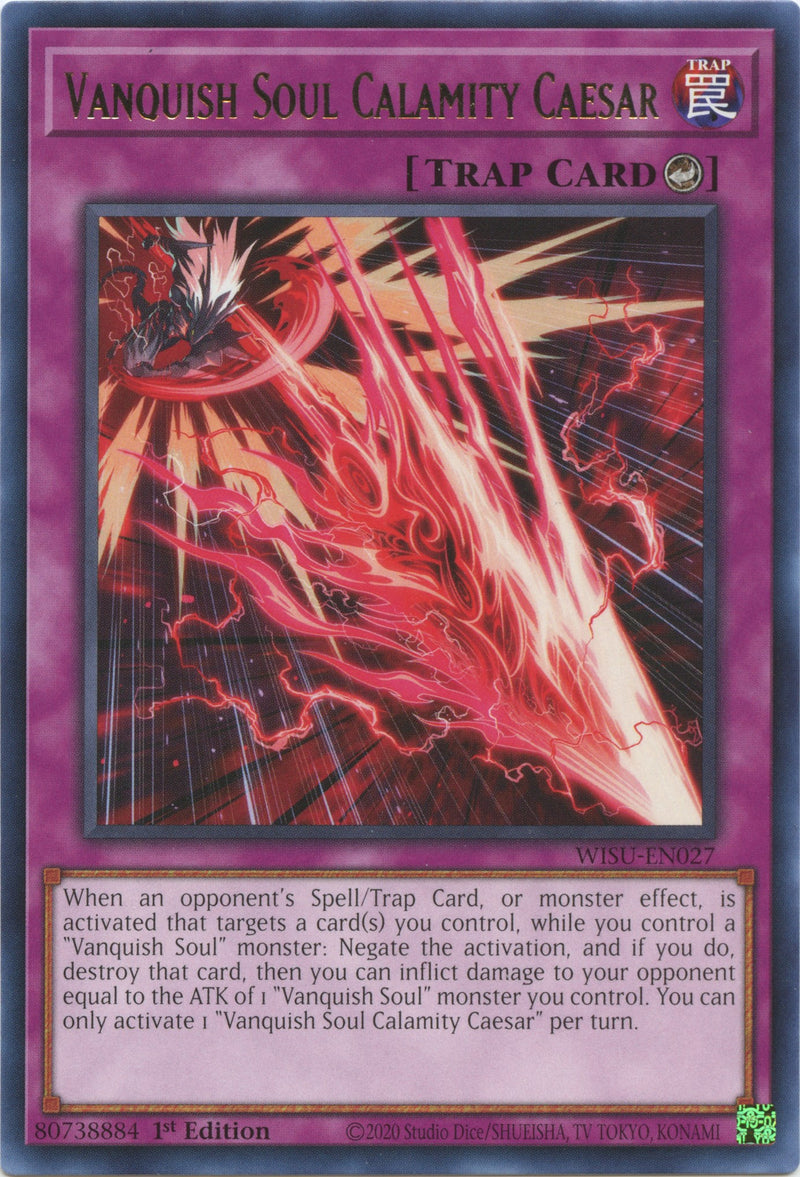 Vanquish Soul Calamity Caesar [WISU-ES027] Rara