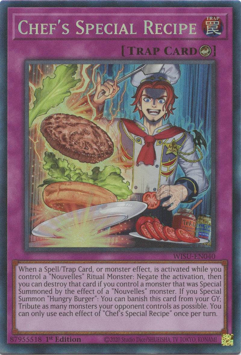 Receta Especial del Chef [WISU-EN040] Collector's Rare