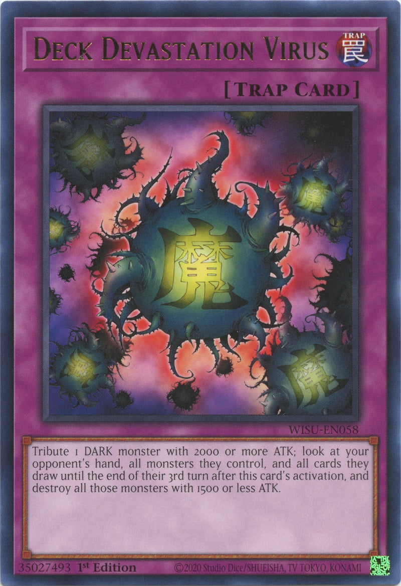 Virus de Devastación de Deck [WISU-EN058] Rara