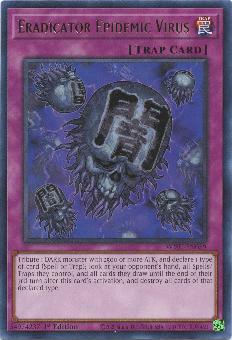Eradicador del Virus Epidémico [WISU-EN059] Rara