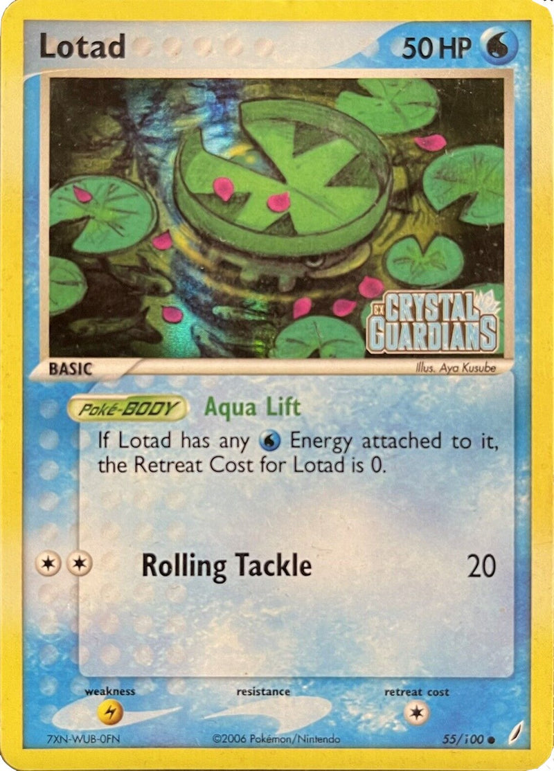 Lotad (055/100) (Exclusiva Mazo Temático) [EX: Crystal Guardians]