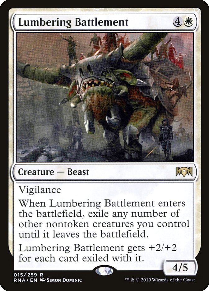 Bastion traînant [Allégeance de Ravnica]