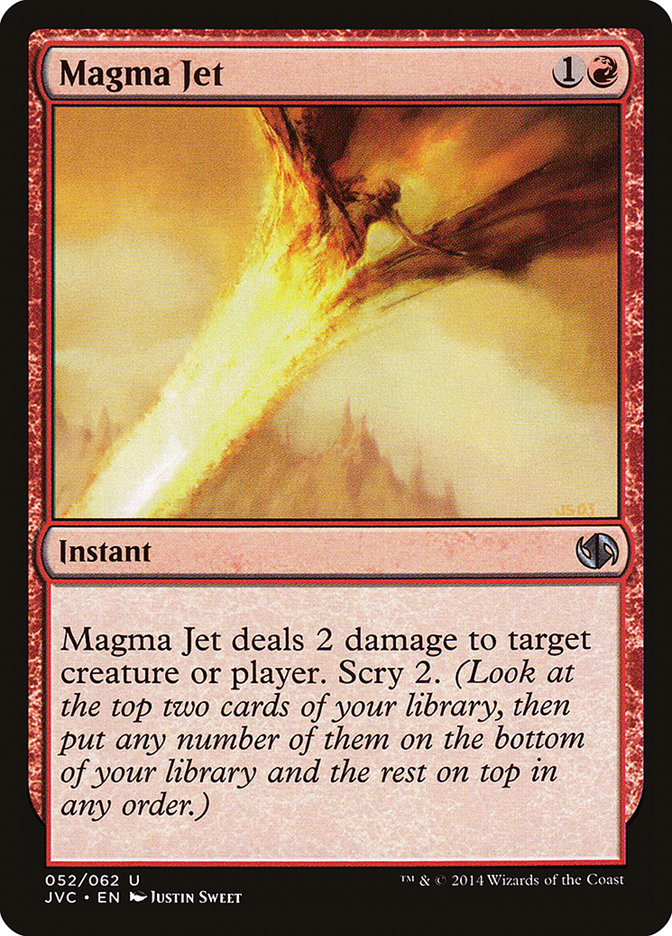 Projection de magma [Duel Decks Anthology]