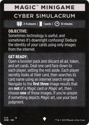 Cibersimulacro (Minijuego de Magia) [Phyrexia: All Will Be One Minigame]