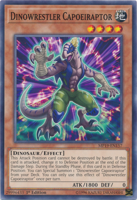 Dinowrestler Capoeiraptor [MP19-EN157] Común