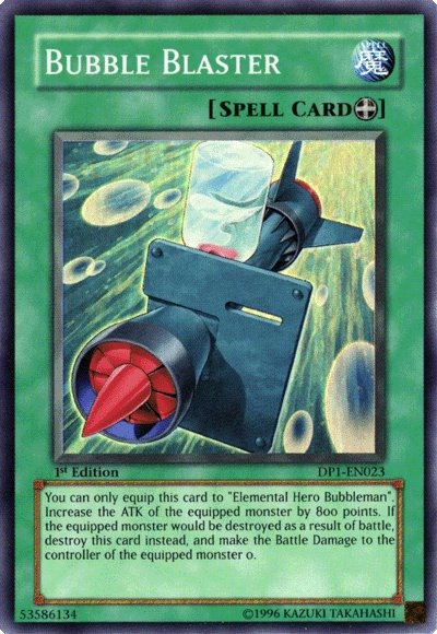 Bubble Blaster [DP1-FR023] Super Rare