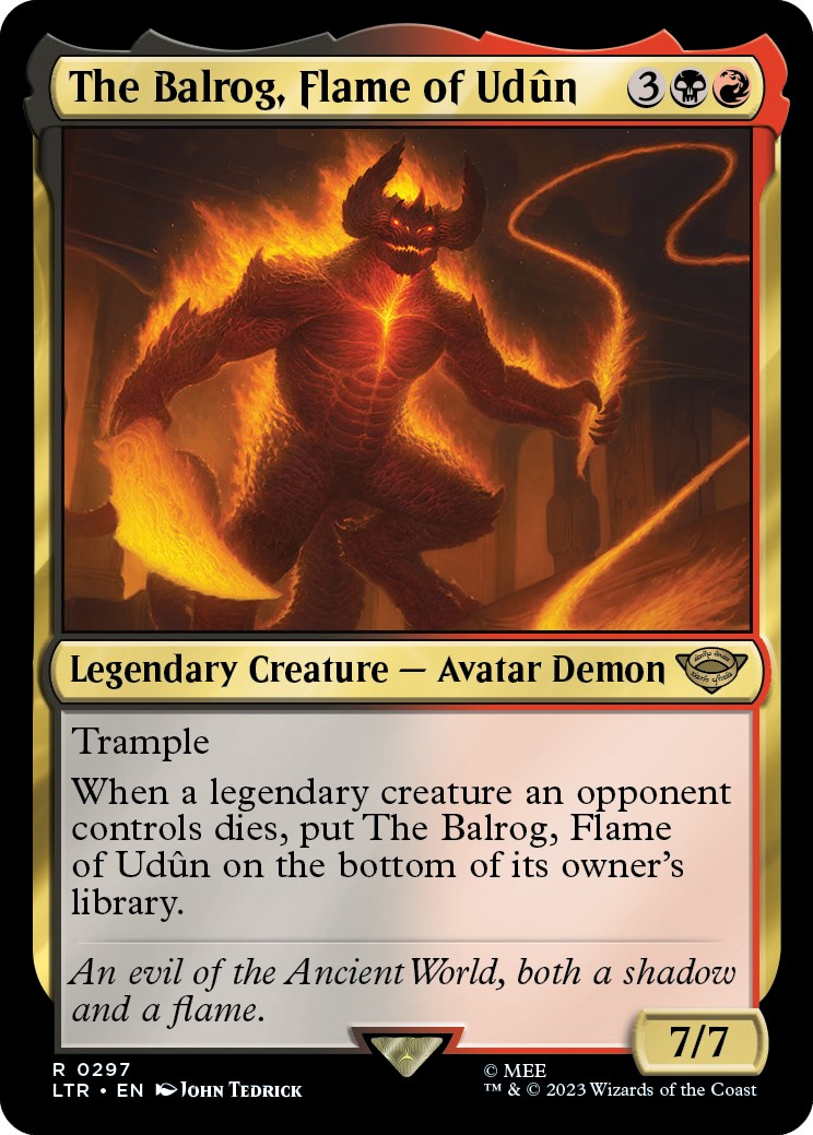 Le Balrog, Flamme d'Udûn [Le Seigneur des Anneaux : Contes de la Terre du Milieu]