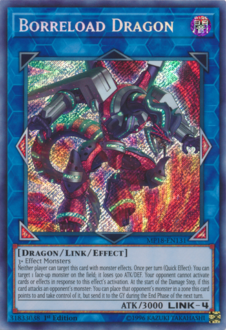 Dragon chargeborrelle [MP18-FR131] Secret Rare