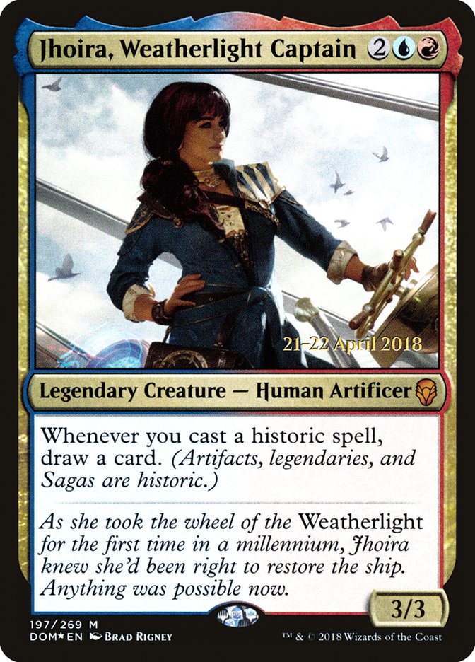 Jhoira, capitaine du Vaisseauvolant [Dominaria Prerelease Promos]