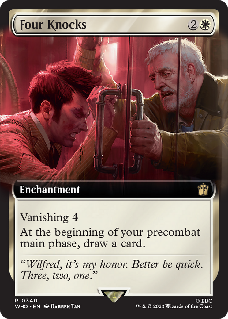 Quatre Coups (Extended Art) [Doctor Who]