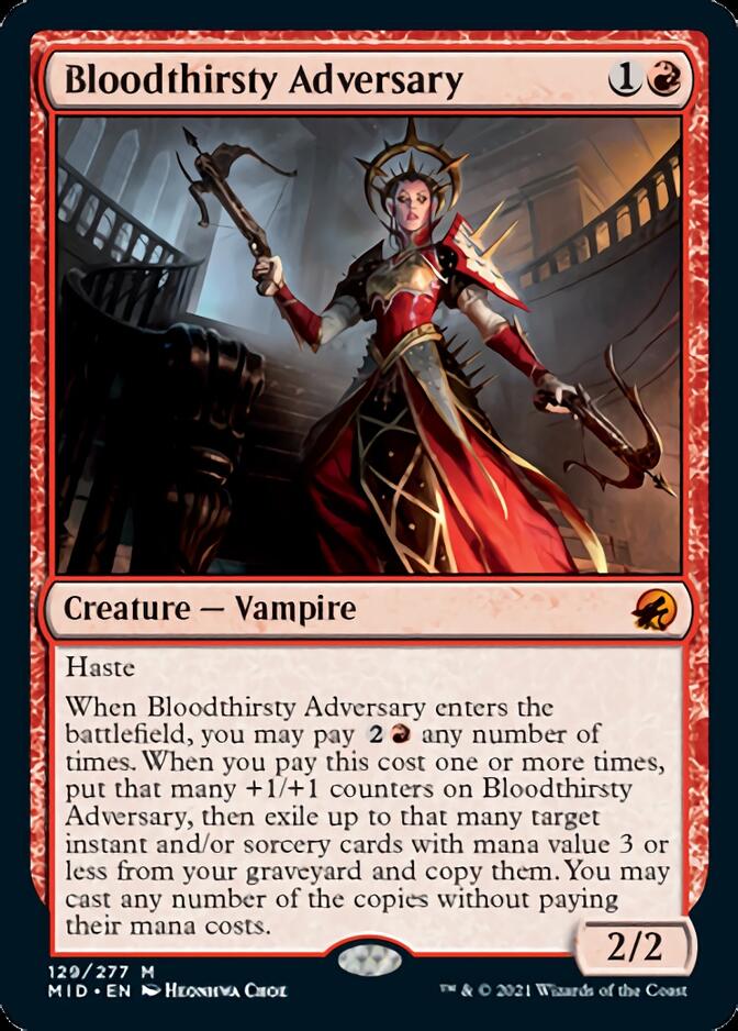 Adversaire sanguinaire [Innistrad : Chasse de minuit]