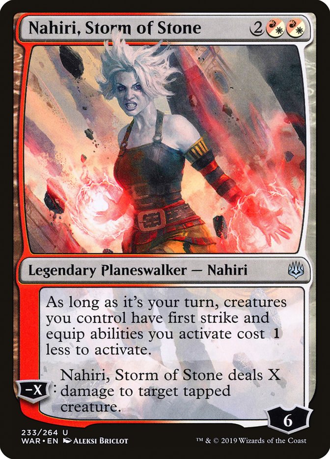Nahiri, tempête de pierre [La Guerre des Plains]
