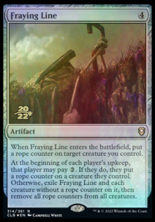 Ligne effilochée [Promos d'avant-première Commander Legends : Battle for Baldur's Gate]