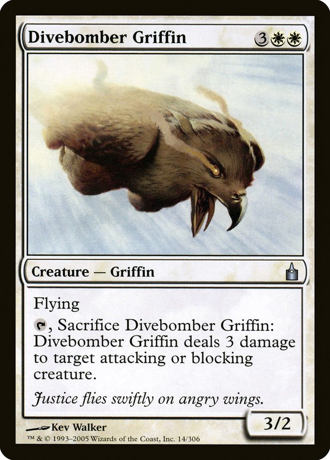 Griffon bombardier en piqué [Ravnica: Cité des Guildes]