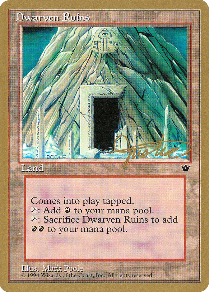 Ruinas Enanas (Mark Justice) [Pro Tour Collector Set]