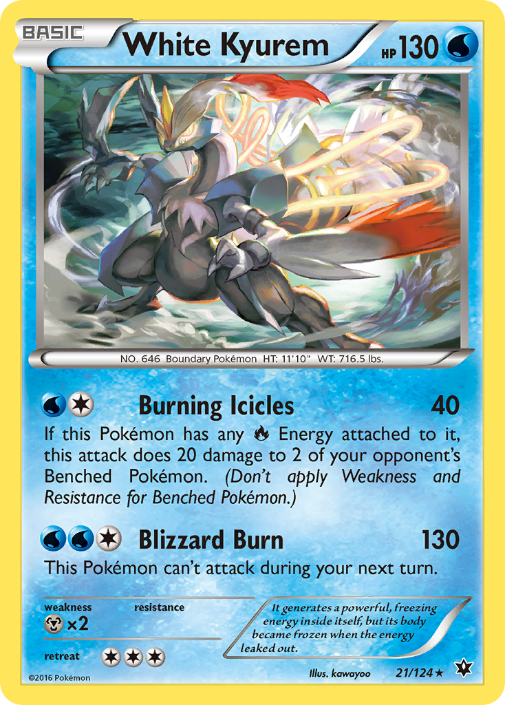 Kyurem Blanc (21/124) [XY : Impact des Destins]