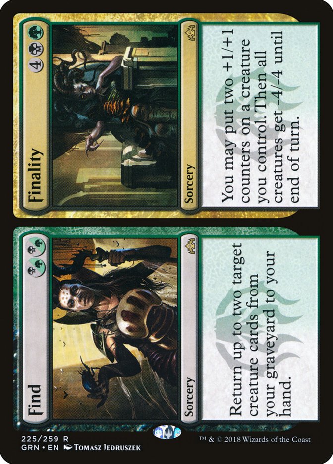 Trouver // Finalité [Guilds of Ravnica]