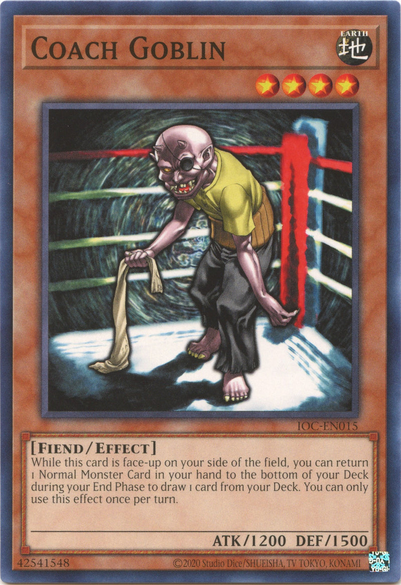 Entrenador Goblin (25 aniversario) [IOC-EN015] Común