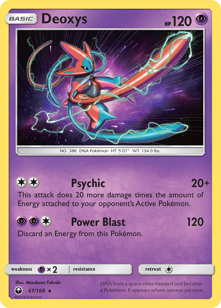 Deoxys (67/168) [Soleil et Lune : Tempête Céleste]