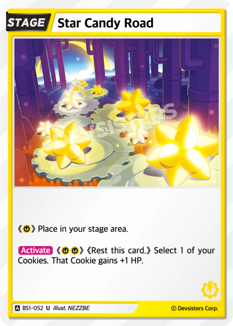 Image for Star Candy Road (BS1-052) (BS1) - CookieRun: Braverse TCG