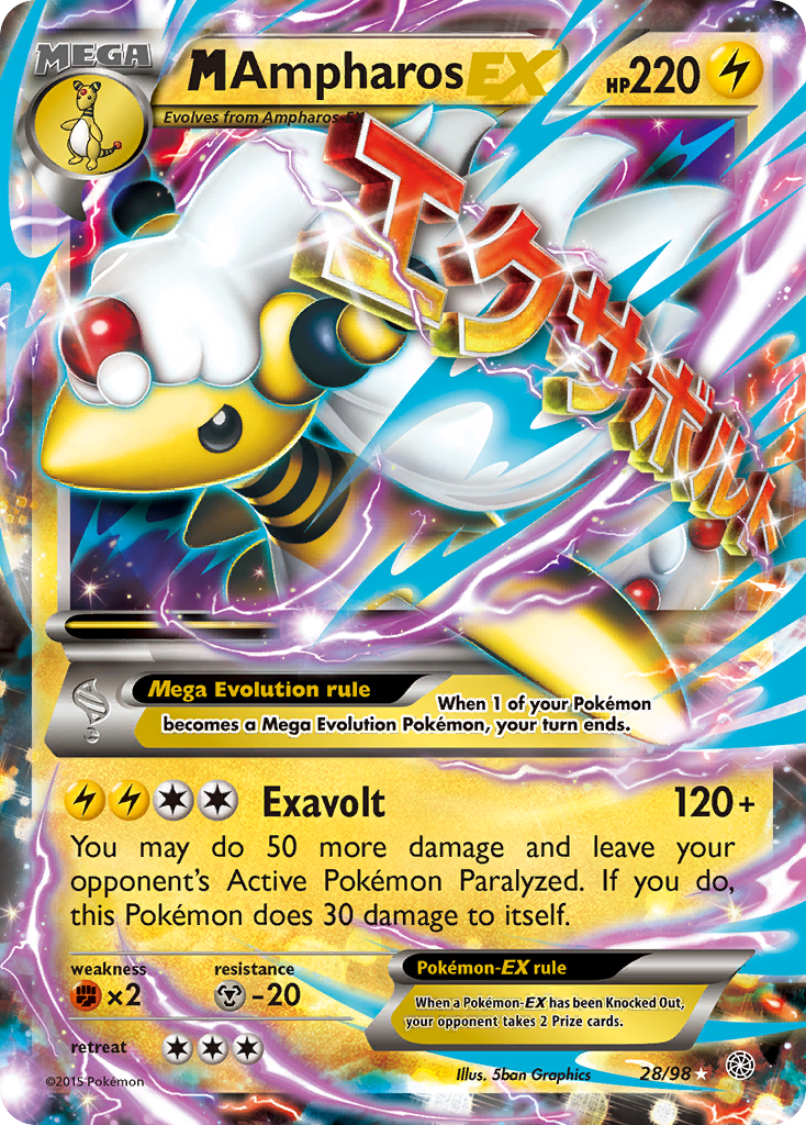 M Pharamp EX (28/98) [XY: Origines Antiques]