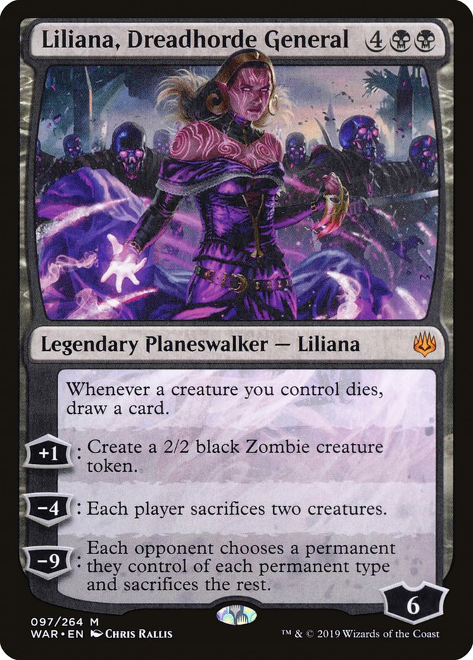 Liliana, générale de la Couronne de l'effroi [La Guerre des Planeswalkers]
