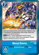 Metal Storm [BT9-097] [Promociones de prelanzamiento de X Record]