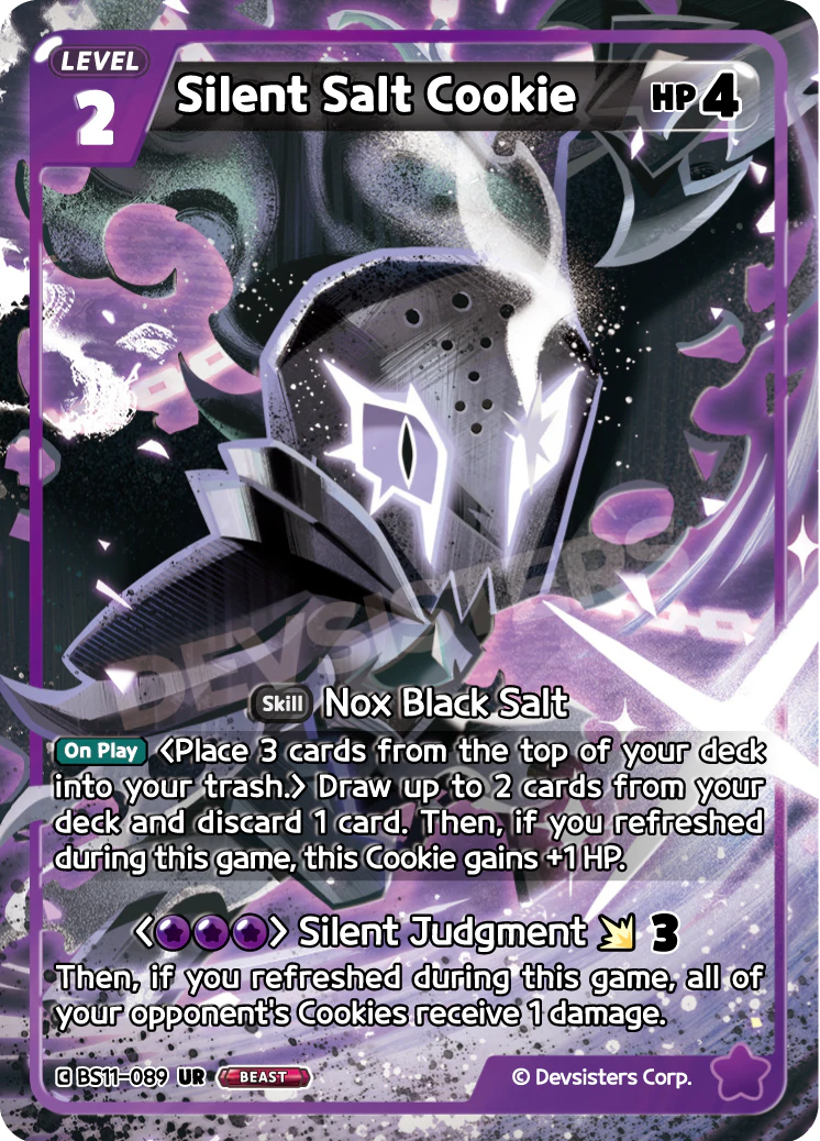 Image for Silent Salt Cookie (BS11-089) (BS11) - CookieRun: Braverse TCG