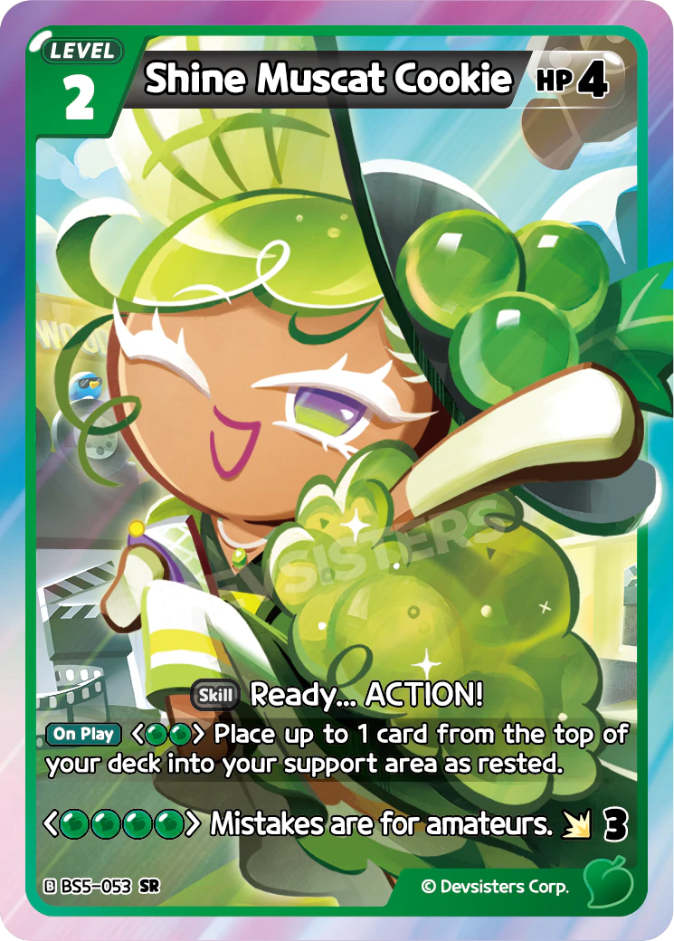 Image for Shine Muscat Cookie (BS5-053) (BS5) - CookieRun: Braverse TCG