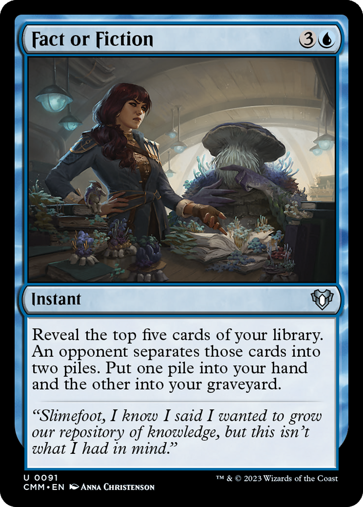 Vrai ou Faux [Masters Commander]