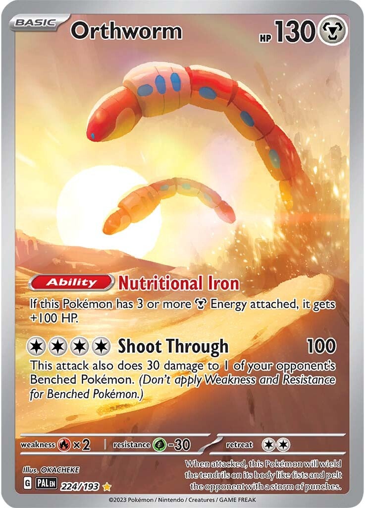 Orthworm (224/193) [Escarlata y Púrpura: Evolución en Paldea]