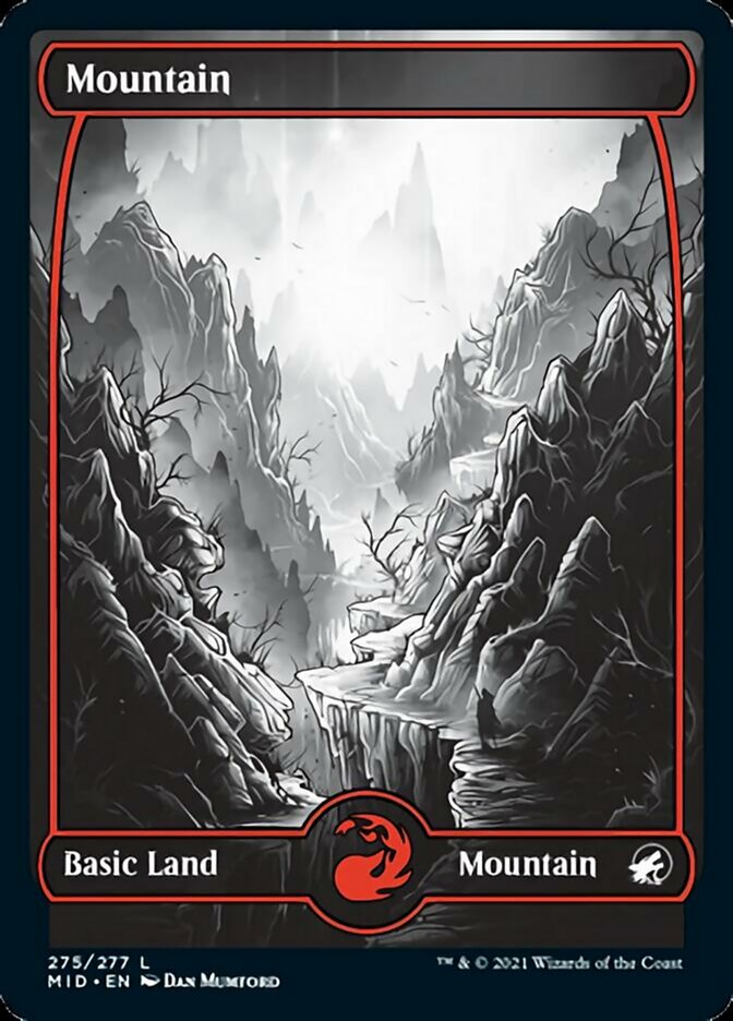Montagne (275) [Innistrad : Chasse de minuit]