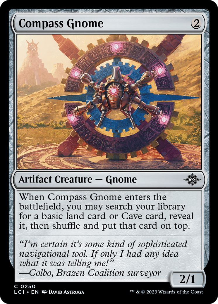 Gnome boussole [Les cavernes oubliées d'Ixalan]