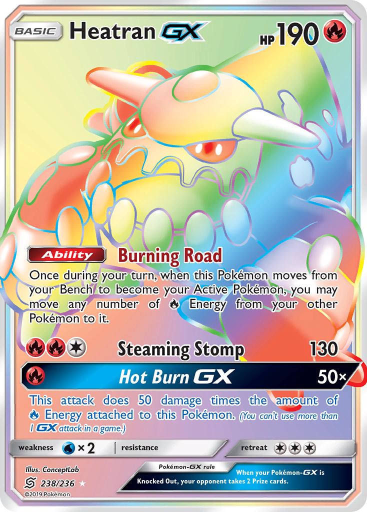 Heatran GX (238/236) [Soleil et Lune : Harmonie des Esprits]