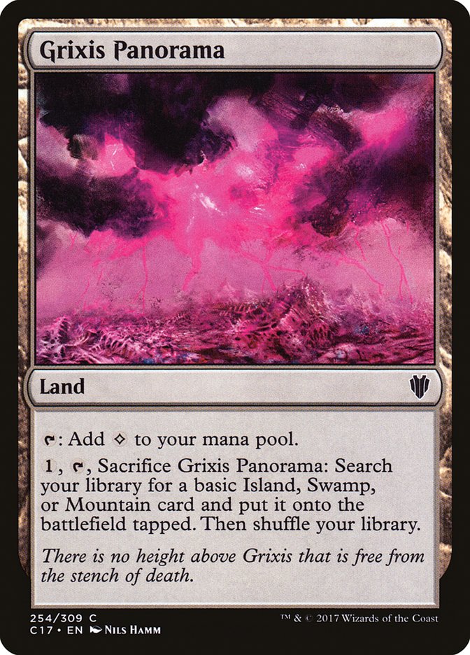 Panorama de Grixis [Commander 2017]