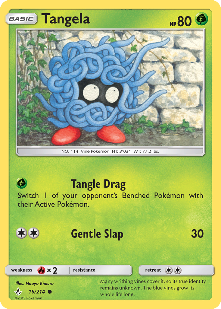 Tangela (16/214) [Sol y Luna: Lazos Indestructibles]