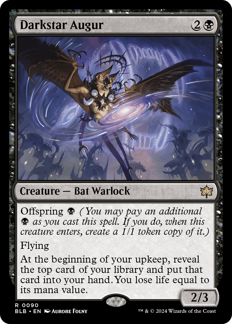 Augure de la Nuit noire [Bloomburrow]
