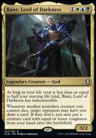 Bane, señor de la Oscuridad [Commander Legends: Battle for Baldur's Gate]