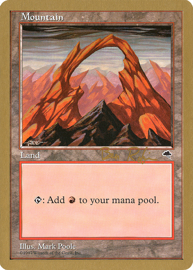Montagne (br345) (Ben Rubin) [World Championship Decks 1998]
