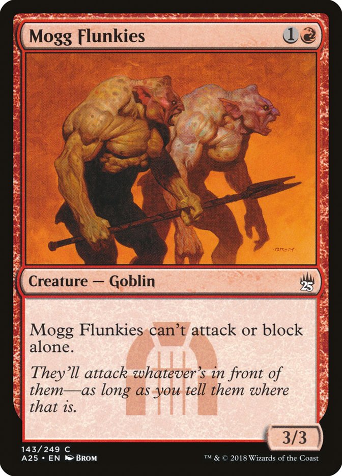 Flunkies de Mogg [Masters 25]