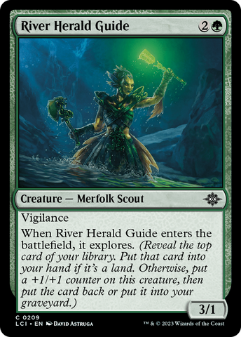 Guide du Héraut de rivière [Les Cavernes Oubliées d'Ixalan]