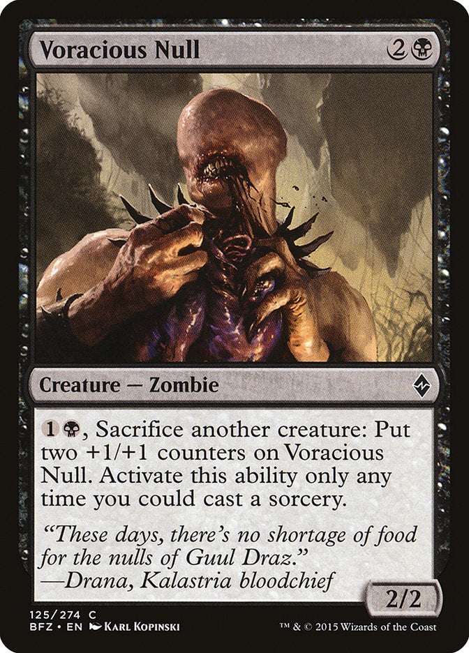 Nulle vorace [Bataille pour Zendikar]