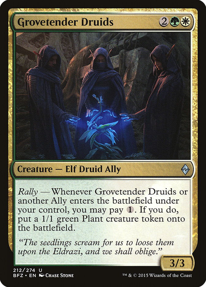 Druidesse de bosquet [Bataille de Zendikar]