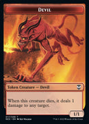 Soldat (33) // Diable Jeton recto-verso [Rues de la Nouvelle Capenna Jetons Commander]