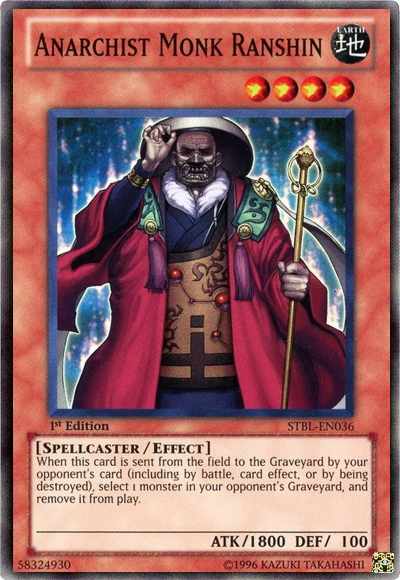 Moine Anarchiste Ranshin [STBL-FR036] Super Rare
